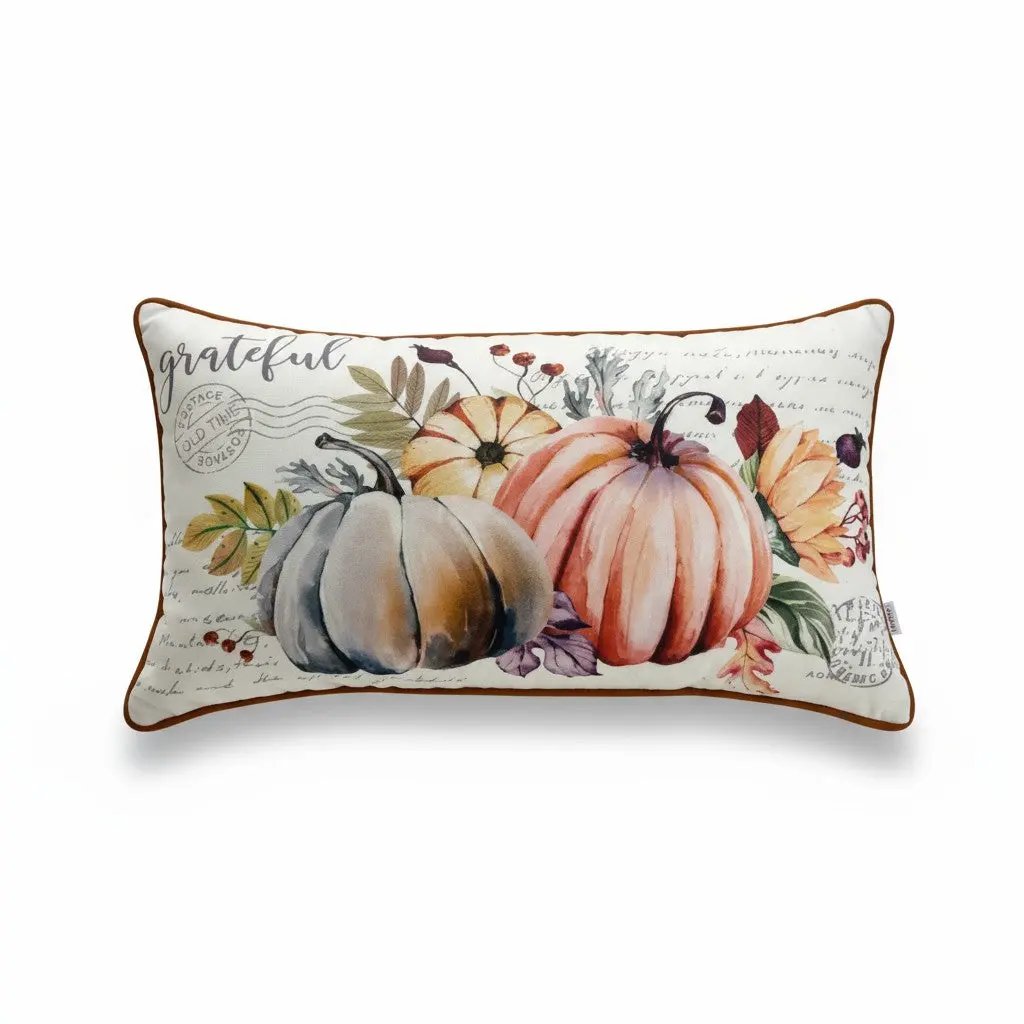 Decorative pillows for Harvest Season ( Case of 12 Pillows) Grateful