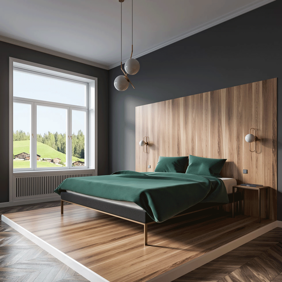 Luxe Collection Duvet Cover (Case of 6) Hunter Green / King - 106" x 86"