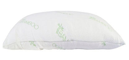 Bamboo Knit Fabric Shredded Memory Foam Pillow 