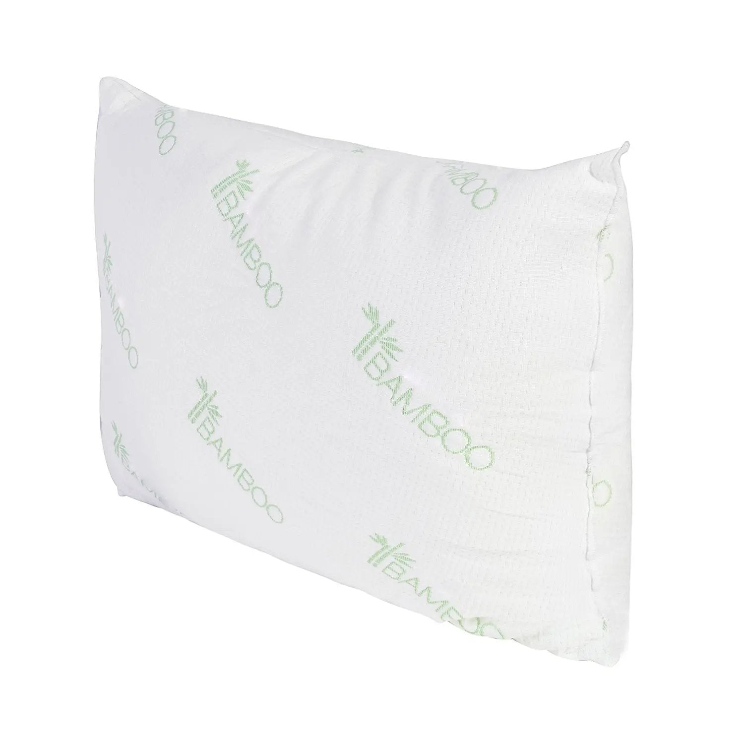 Bamboo Knit Fabric Shredded Memory Foam Pillow 