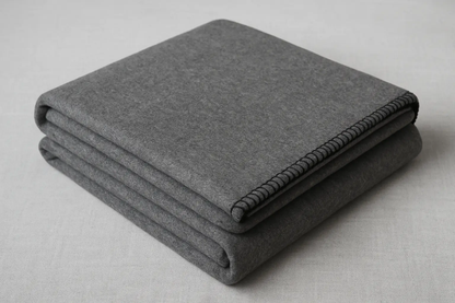 Durable Wool Blend Blanket in Grey – Designed for High-Volume Use (Case of 15) 