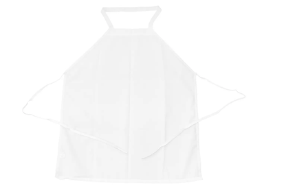EnduraWeave Dining Linens  White Apron / 30" X 33" - 6.8 OZ (Case of 120)