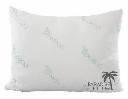 Bamboo Knit Fabric Shredded Memory Foam Pillow 