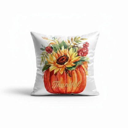 Decorative pillows for Harvest Season ( Case of 12 Pillows)  Thankful
