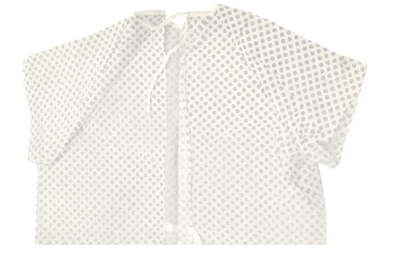 Econogown Patient Gowns (Case of 300)  White
