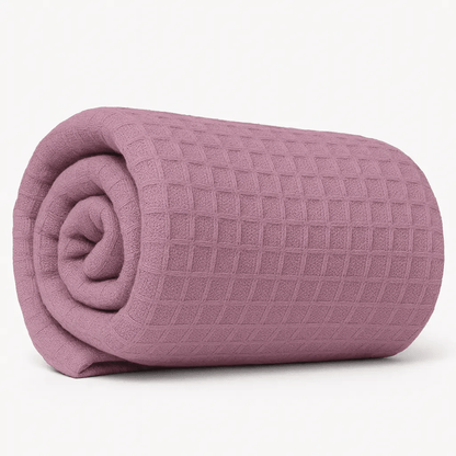 Case of HoneyGuard 100% Cotton Honeycomb Thermal Blankets - The Linen Factory Wholesale