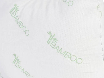 Bamboo Knit Fabric Shredded Memory Foam Pillow 