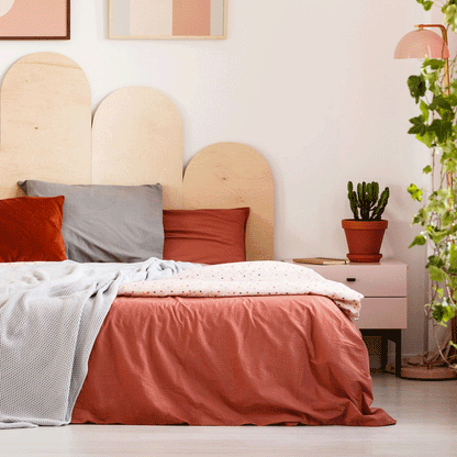 Premiere Collection Duvet Cover (Case of 6)  Dusty Rose / King - 106" x 86"