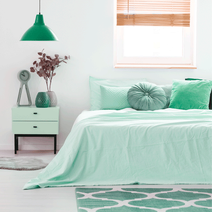 Performance Collection Duvet Cover (Case of 6)  Seafoam Green / King - 106" x 86"